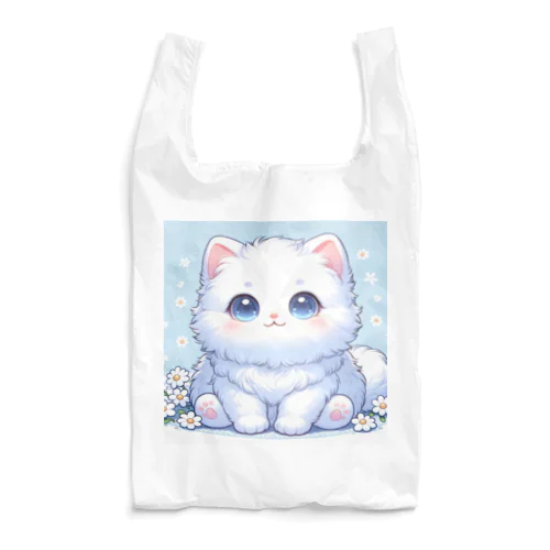 かわいい猫　ほわもこさん Reusable Bag