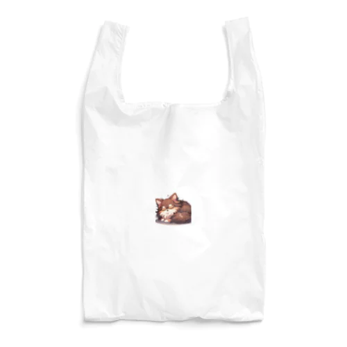 かわいいロングコートチワワ　アニメ風グッズ（おやすみバージョン） Reusable Bag
