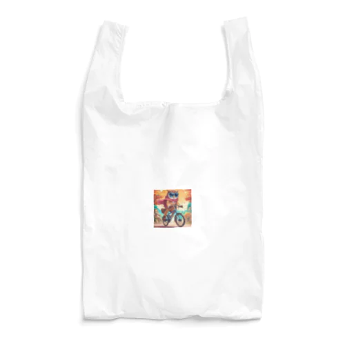 自転車サングラスフクロウ Reusable Bag