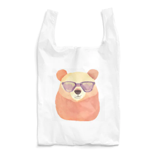 メガネっクマ① Reusable Bag