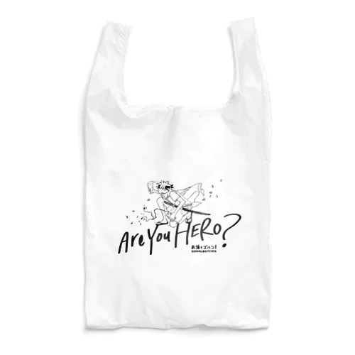 クールな勇者ブラックサイキ Reusable Bag