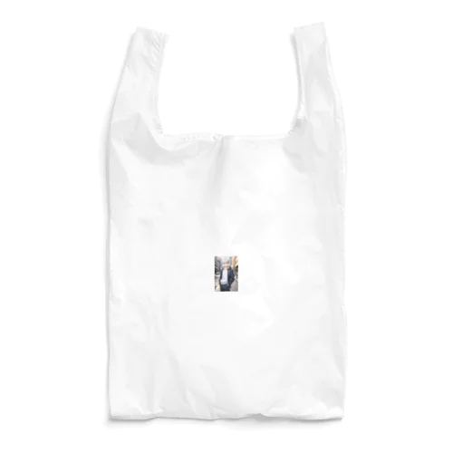 白髪メガネ男子 Reusable Bag