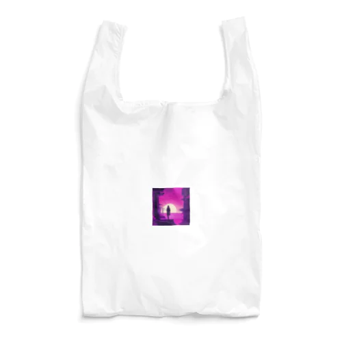 和風　サイバーパンク Reusable Bag