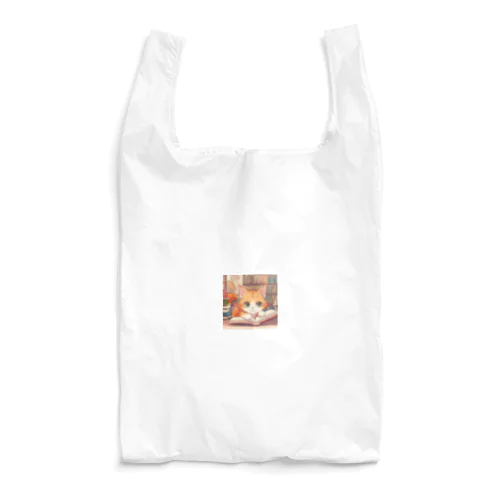 ほんよみかんねこ Reusable Bag