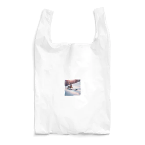 スキーうさちゃん Reusable Bag