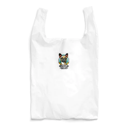 パグチワワ「Urban paws 」 Reusable Bag