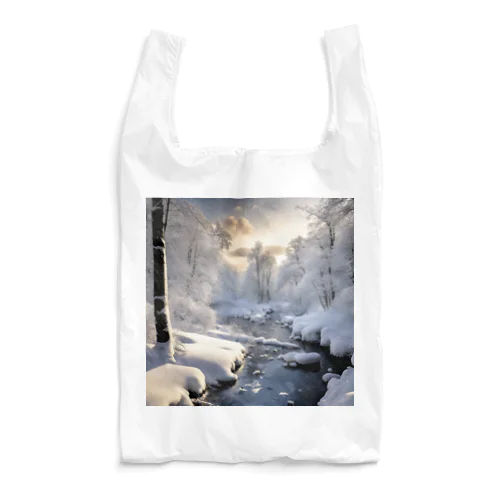 雪景色グッズ Reusable Bag