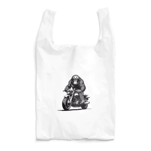 バイクに乗ったゴリラ Reusable Bag