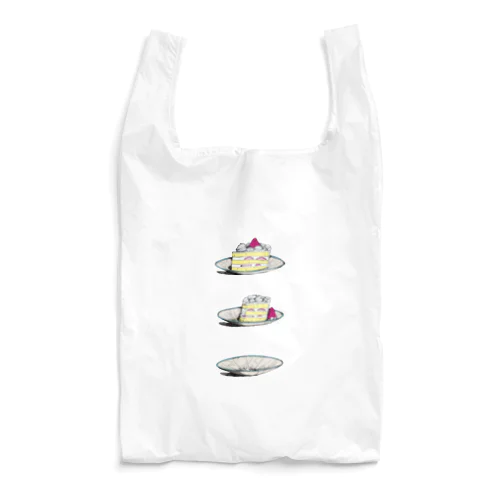 Eating cake Reusable Bag