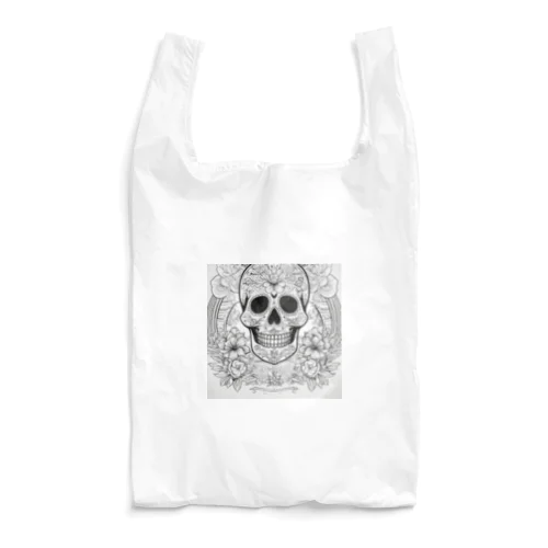 デイ・オブ・ザ・デット等のメキシコの文化を反映させたスカル Reusable Bag