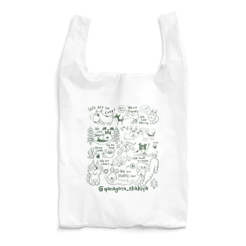 最近出会ったわんこたち Reusable Bag