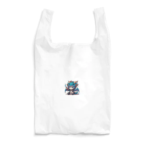 可愛いドラゴンのマスコット Reusable Bag