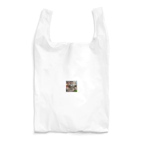 懐かしさを感じさせる80年代のスタイル Reusable Bag