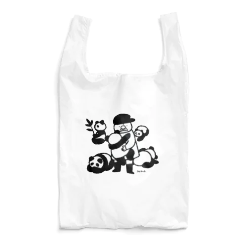 ポス夫とパンダ Reusable Bag