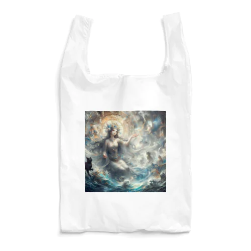 水の女神と猫 Reusable Bag