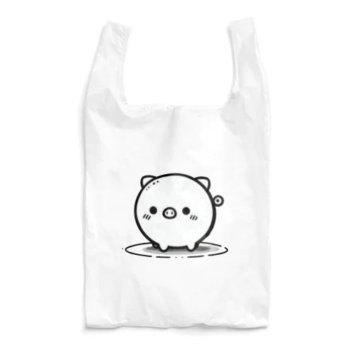 まんまる🐷ぶたちゃん😍 Reusable Bag