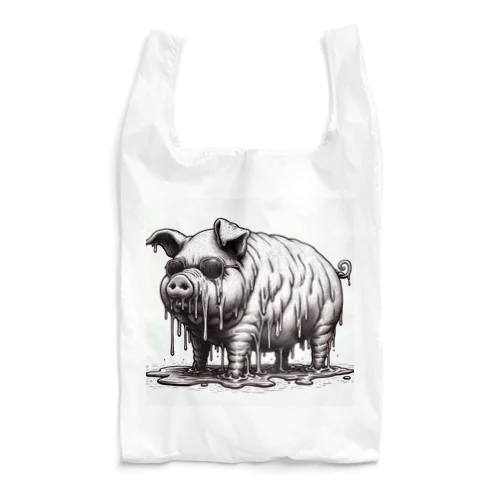 溶けちゃう豚 Reusable Bag
