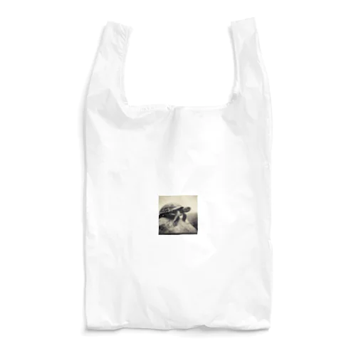 ３、風に立つカメ Reusable Bag