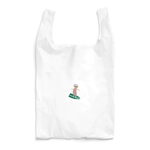 サーファーばあちゃん Reusable Bag