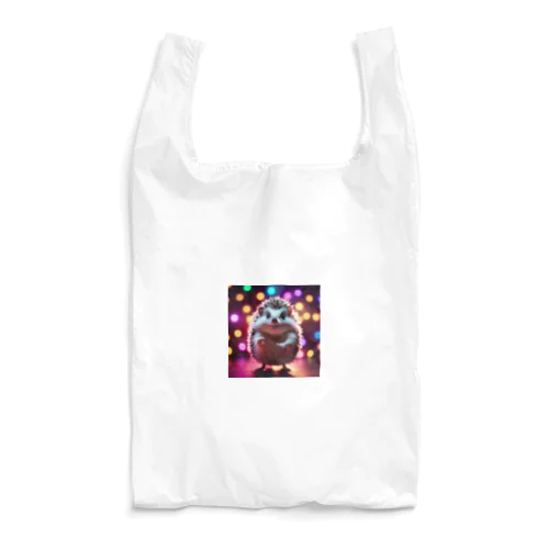 ダンスパーティーをしているハリネズミ Reusable Bag