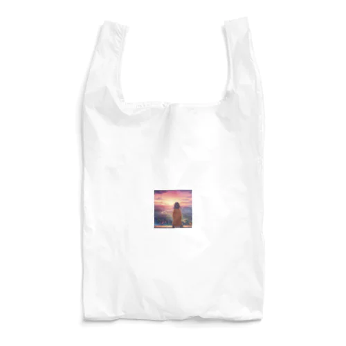 女性の後ろ姿 Reusable Bag