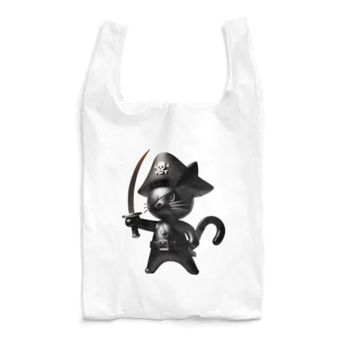 猫×海賊×フィギュア風 Reusable Bag