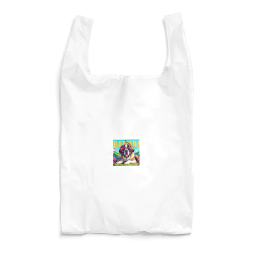 ピンクグラサン犬グッズ Reusable Bag