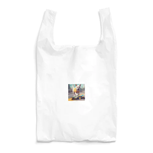 スケボーに乗っちゃう Reusable Bag