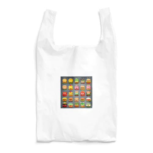 ちびっこハンバーガー達 Reusable Bag