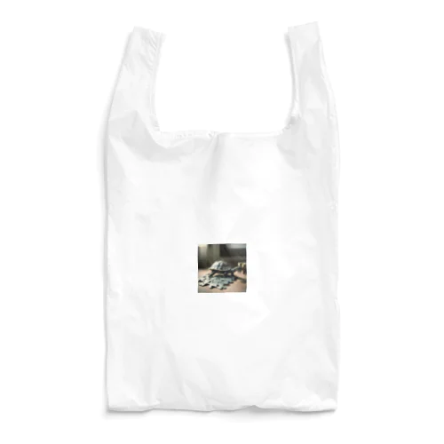 ６、パズル大好きカメさん Reusable Bag