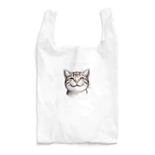 スマイル猫ちゃん Reusable Bag