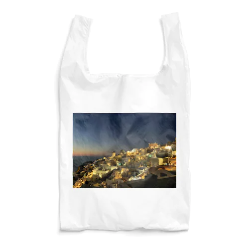 サントリーニの夜景 Reusable Bag