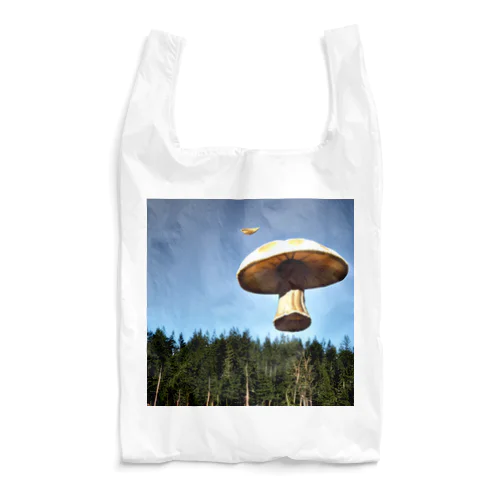 空飛ぶキノコ Reusable Bag