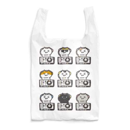 DJネコチャン（全員集合！） Reusable Bag