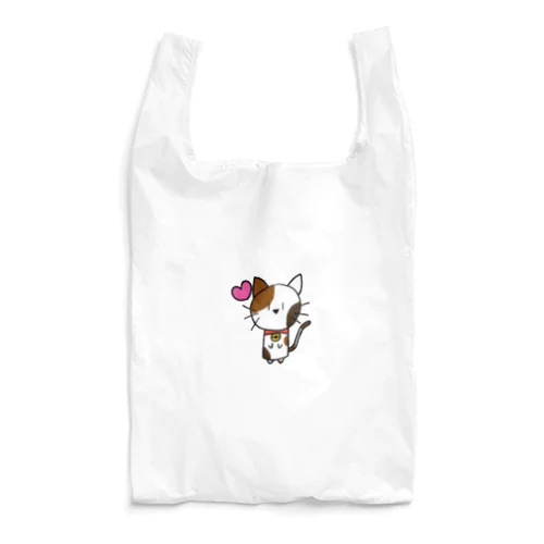 ねこ日和（ぶち猫） Reusable Bag