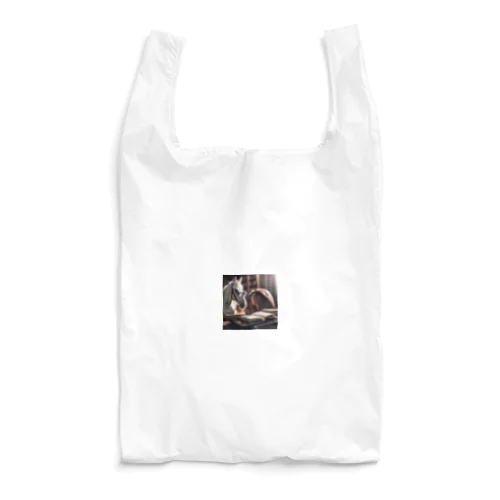 読書家の馬 Reusable Bag