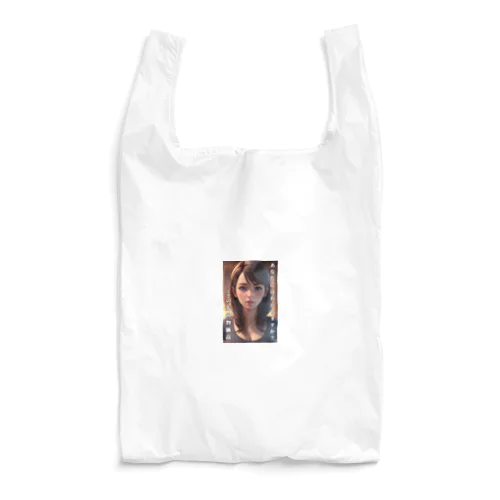 物価高に悩む少女 Reusable Bag