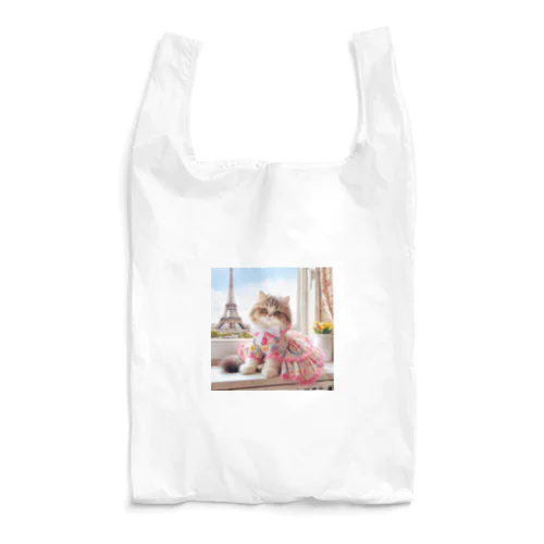 パリジェンヌな猫ちゃん Reusable Bag