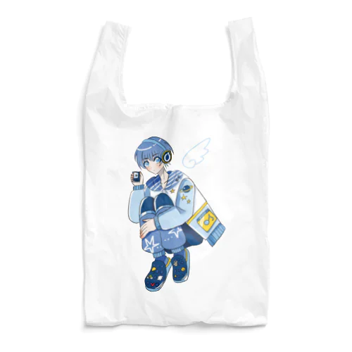 天使界隈【水色】 Reusable Bag