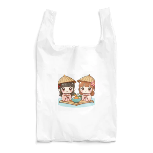 お正月が終わり、ひな祭りの季節がやってきました！ Reusable Bag