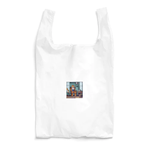 本を読んでいるトラ Reusable Bag