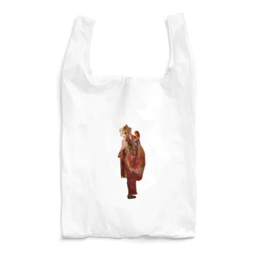 唐揚げ女 Reusable Bag