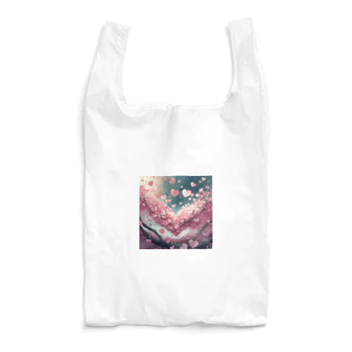 ハートさくら Reusable Bag