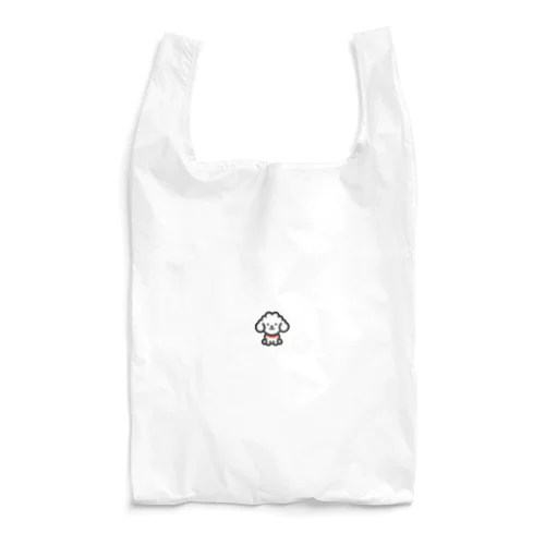 白プードル Reusable Bag