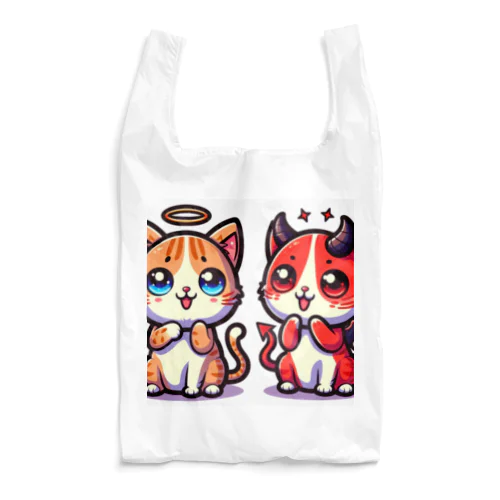 ☆天使猫☆悪魔猫☆ Reusable Bag