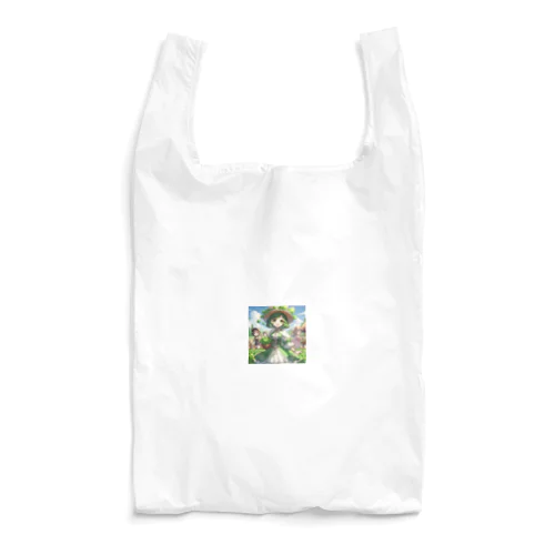 ほうれん草をモチーフにしたアニメキャラクター「スプリナ」 Reusable Bag