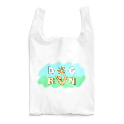 DOG RUN(背景あり) Reusable Bag