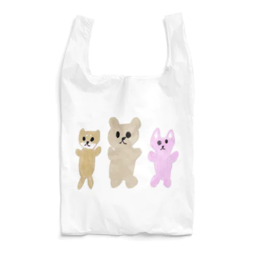 ふんわりどうぶつ Reusable Bag