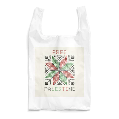 FREE Palestine 正方形 エコバッグ