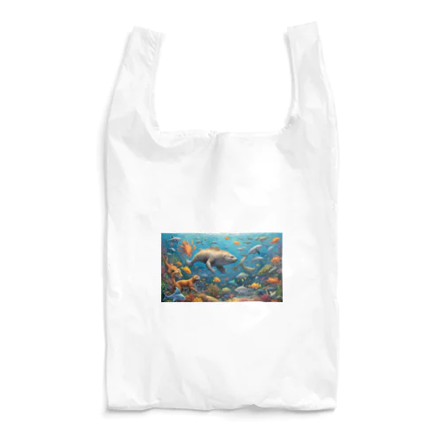 見るも奇妙な合体動物たち fusion animals<<妄想アニマルズ>> Reusable Bag